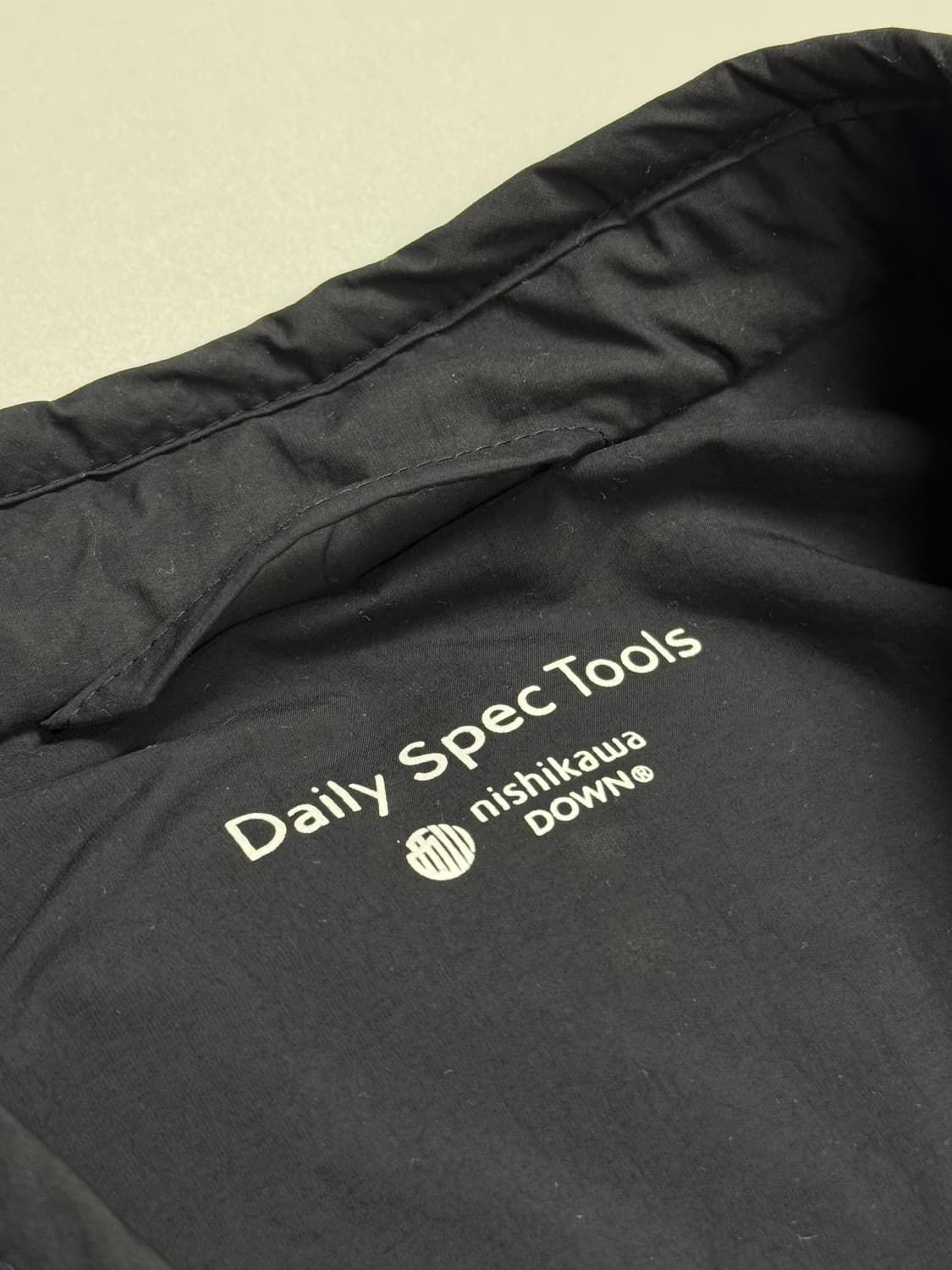 나노유니버스 니시카와 경량 패딩 다운 자켓 블랙 L 상품이미지4