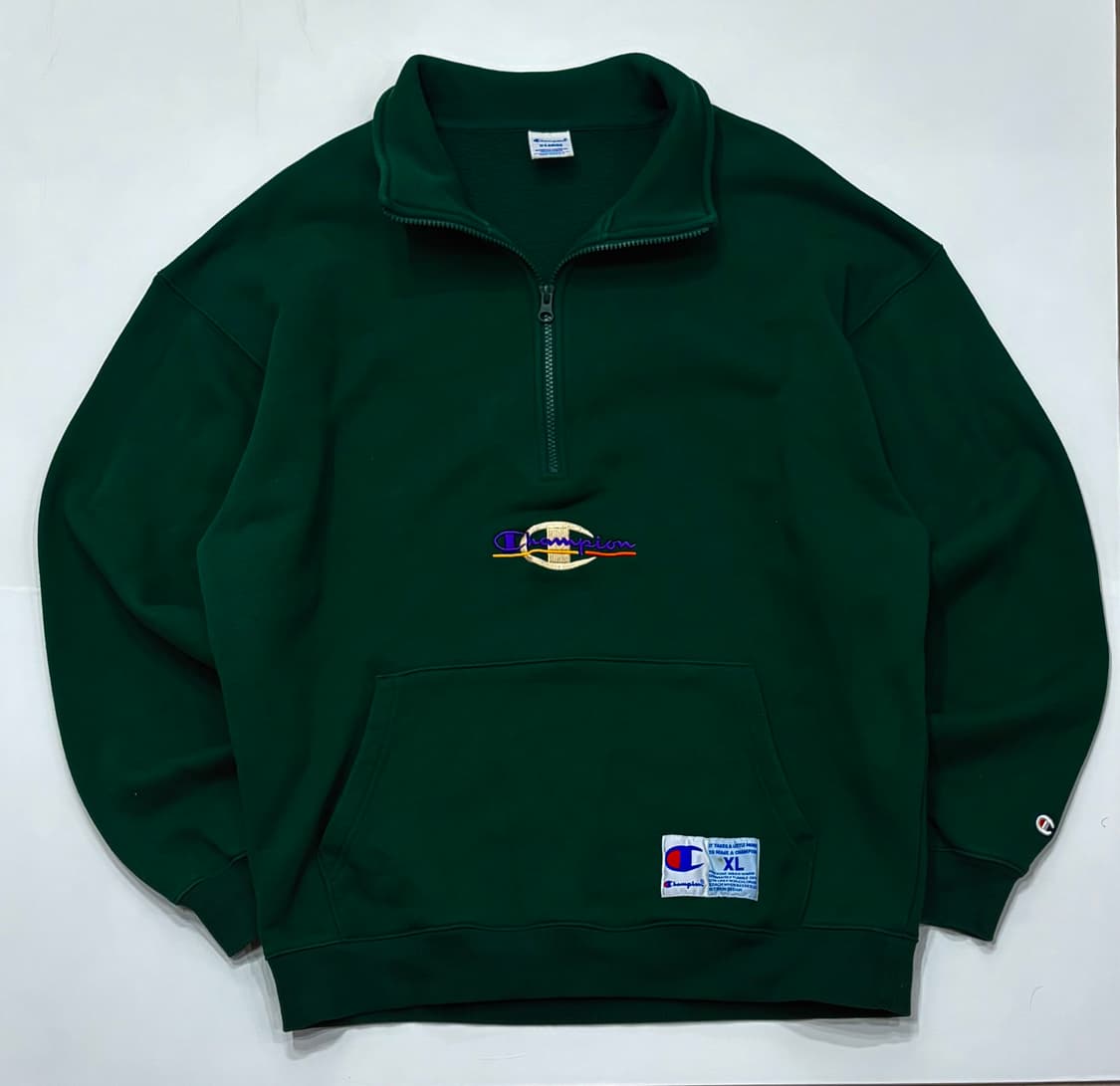 챔피온 23ss 하프 집업 스웻 셔츠 상품이미지1