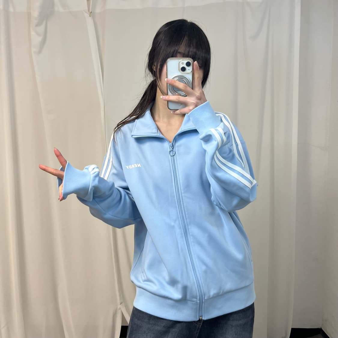 NERDY sky blue jersey 상품이미지2