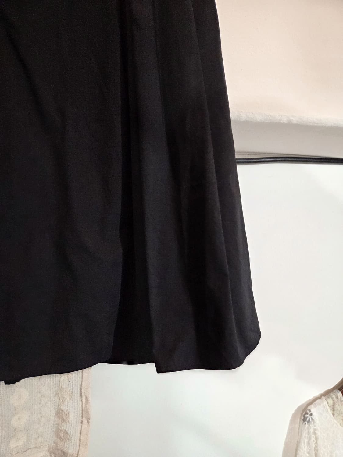 블랙 데일리 스커트 상품이미지3