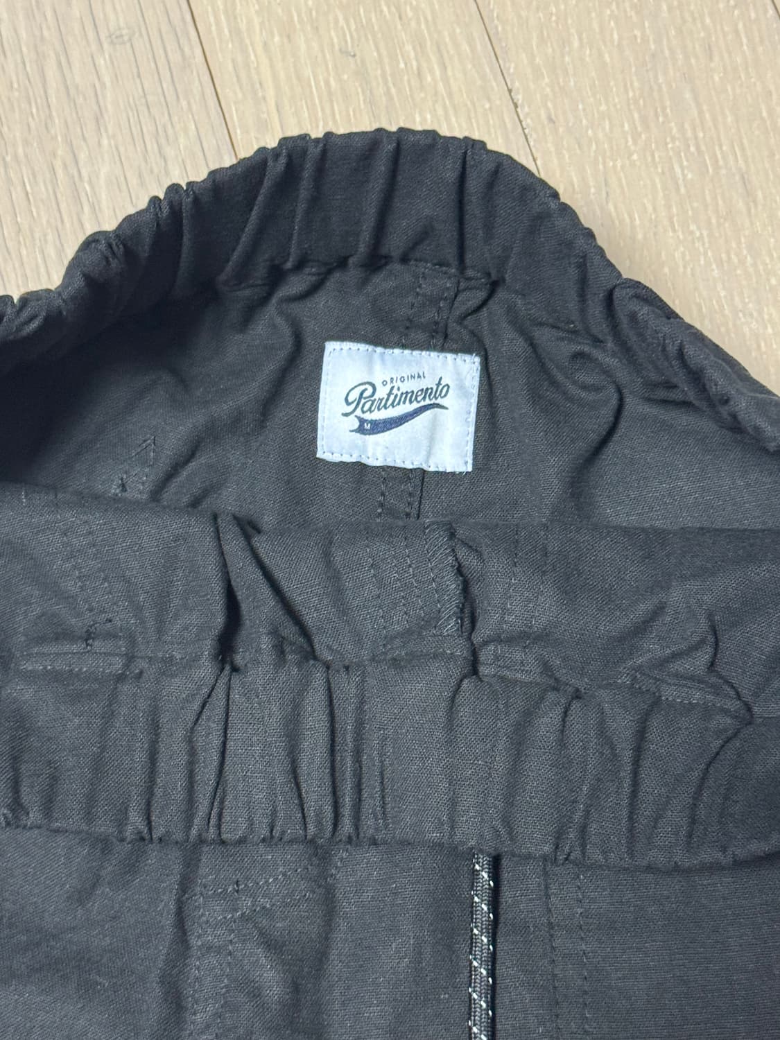 파르티멘토 검정반바지 기본템 상품이미지2