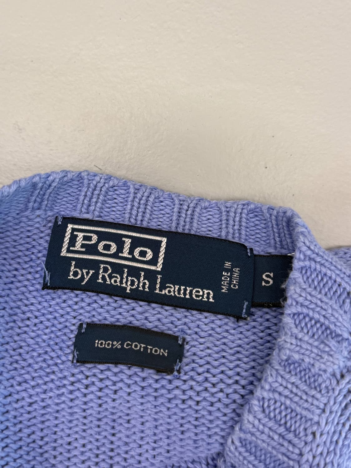폴로 랄프로렌 루즈핏 코튼 소라 니트 상품이미지4