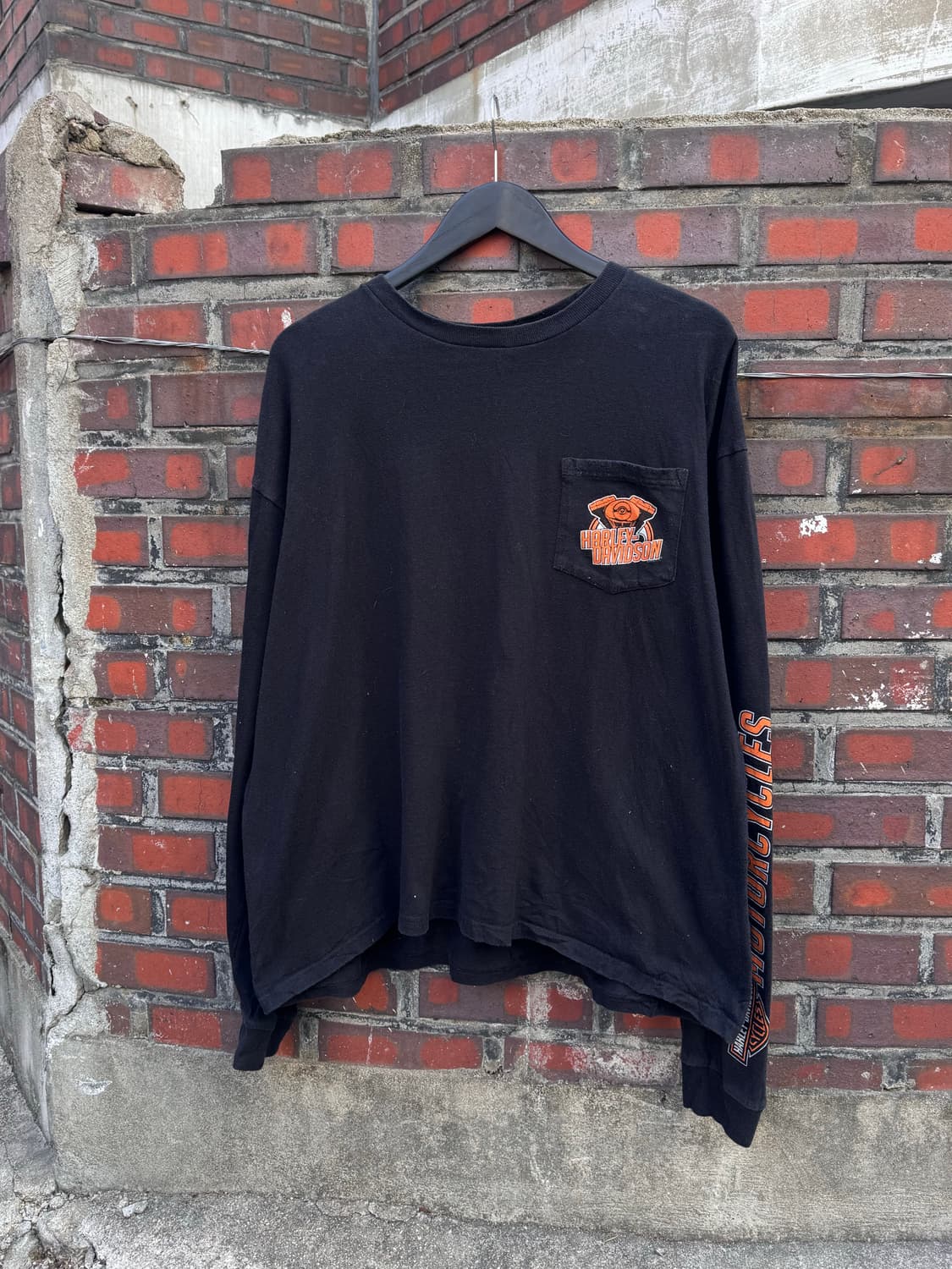 할리데이비슨 엘카혼 그래픽 롱슬리브 상품이미지3
