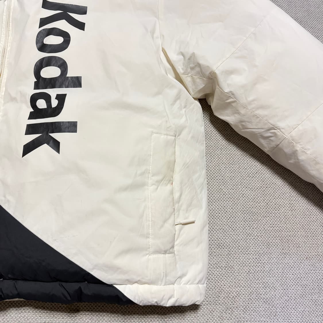 코닥 빅로고 패딩 자켓 상품이미지4