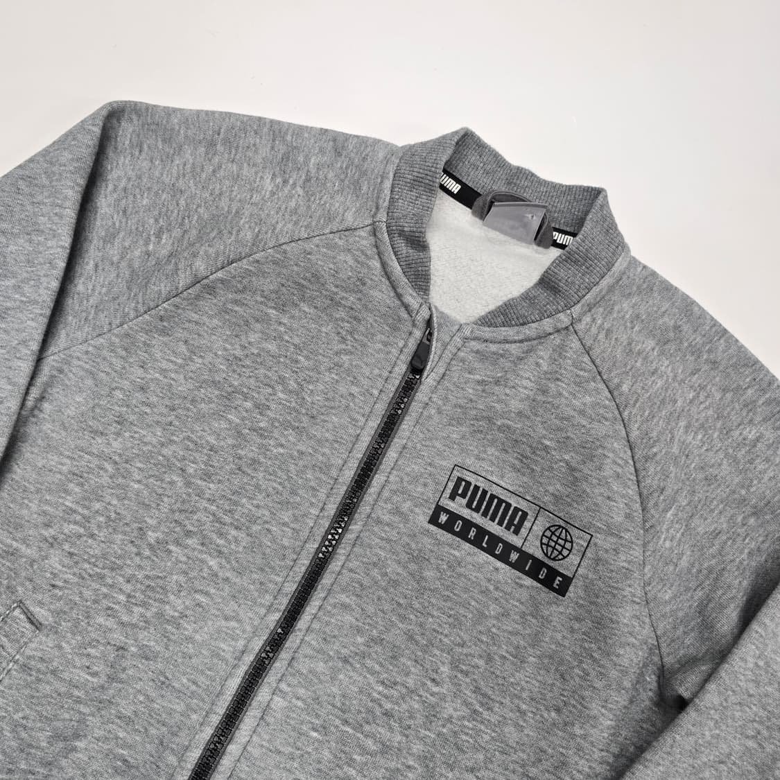 130 퓨마 키즈 기모 집업 상품이미지2