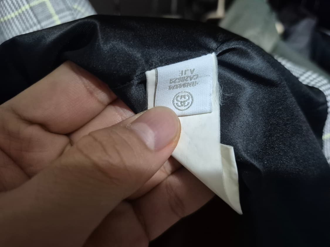 (희귀)스투시 플레이드 스포츠 블레이저 m 정품 상품이미지3