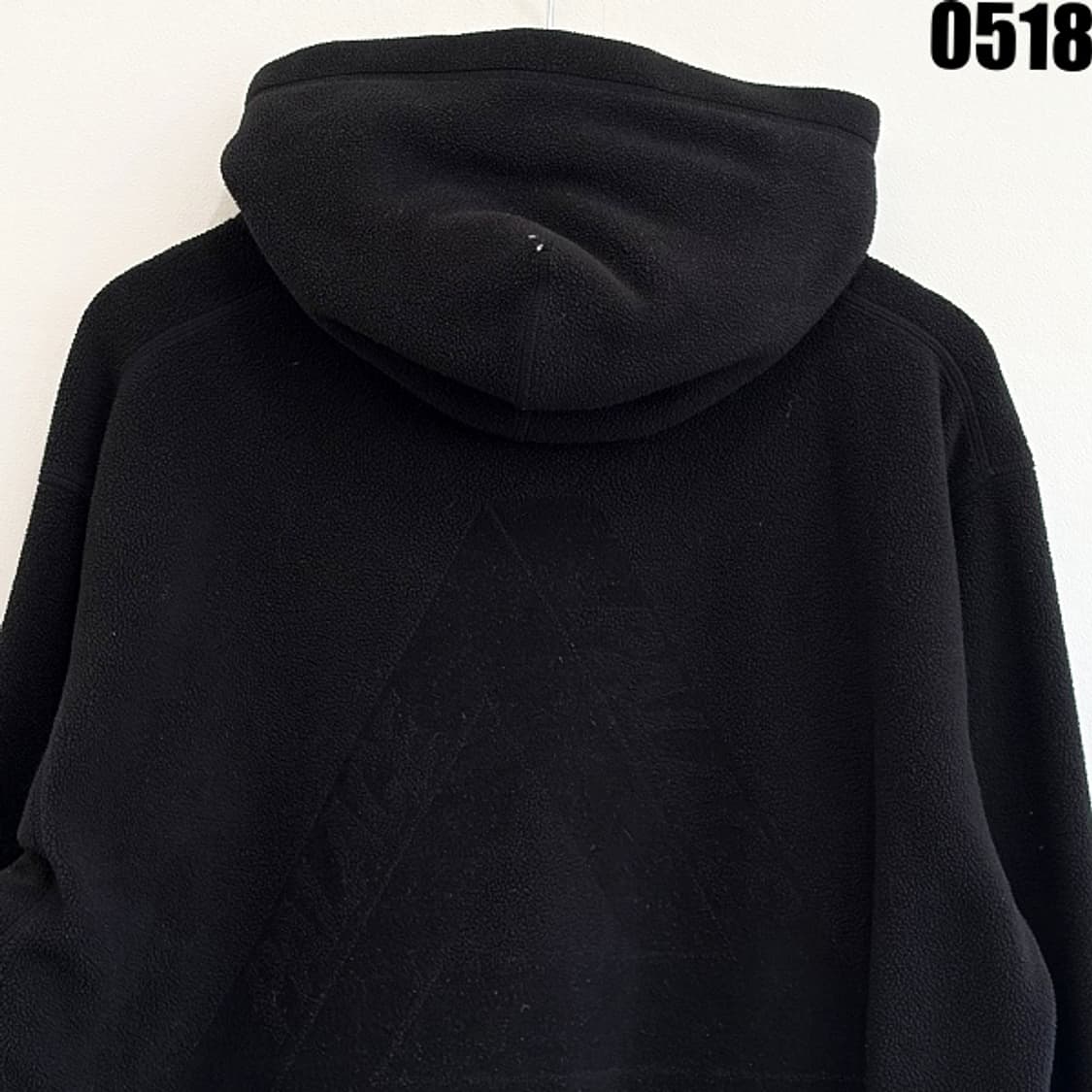 팔라스 블랙 폴라텍 레이저 후드티 XL 0518 상품이미지10
