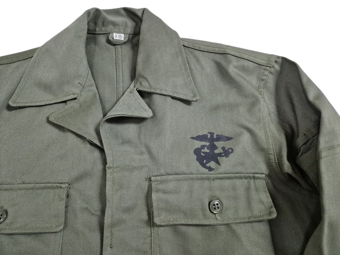 해병대 구형 L.V.T. 정비복 전투복 오버롤 커버올 점프슈트 (M) 상품이미지7