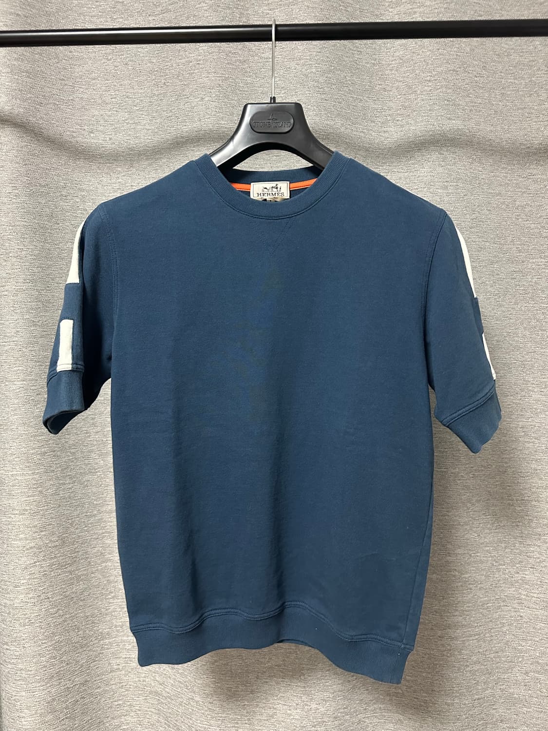 에르메스 코튼 반팔 네이비 (S) 상품이미지1