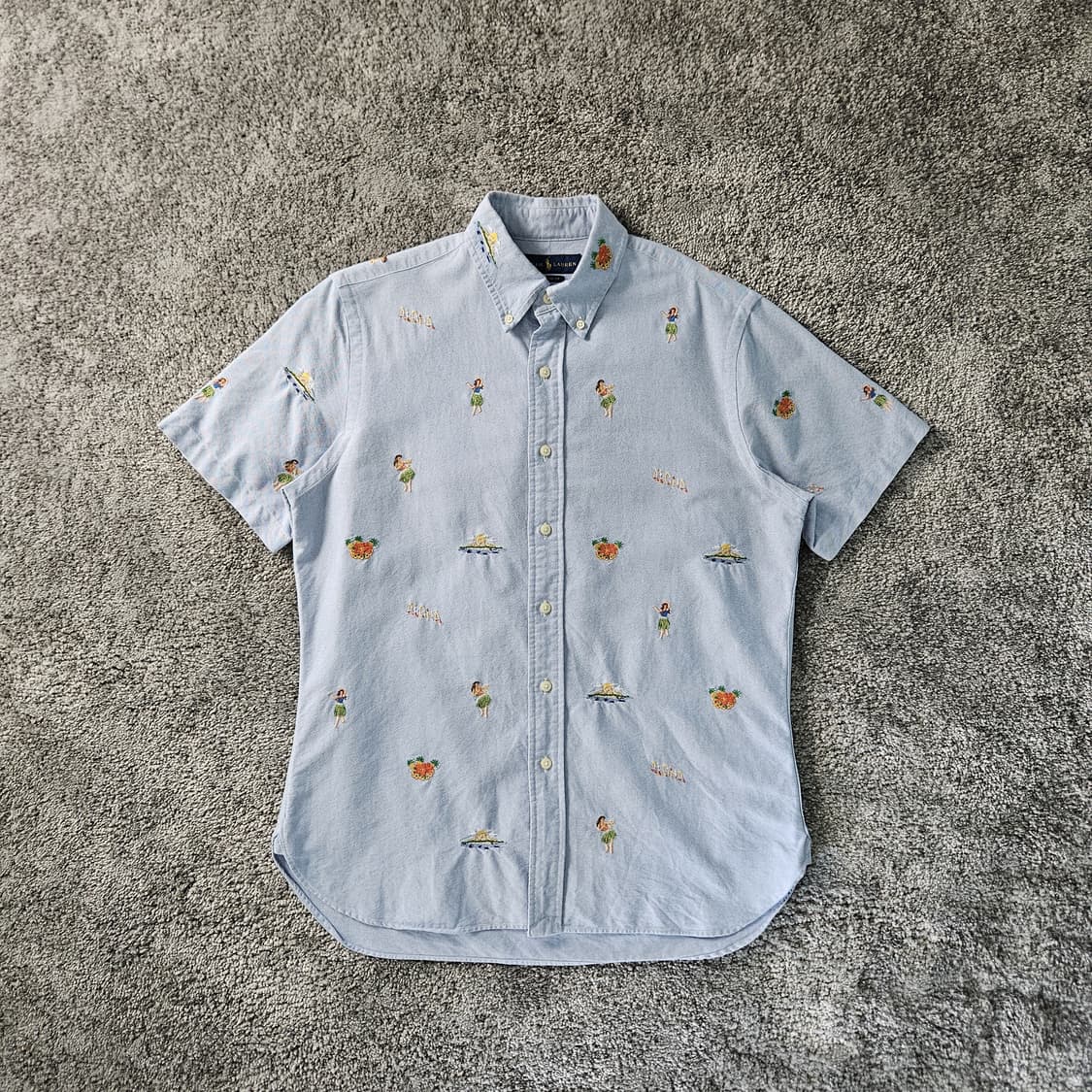 [무료배송] RALPH LAUREN 하와이안 반팔 셔츠 상품이미지1