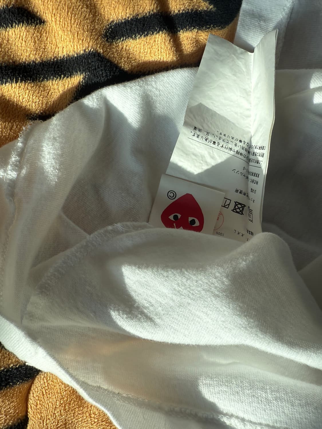 꼼데가르송 반팔 XXL 상품이미지2