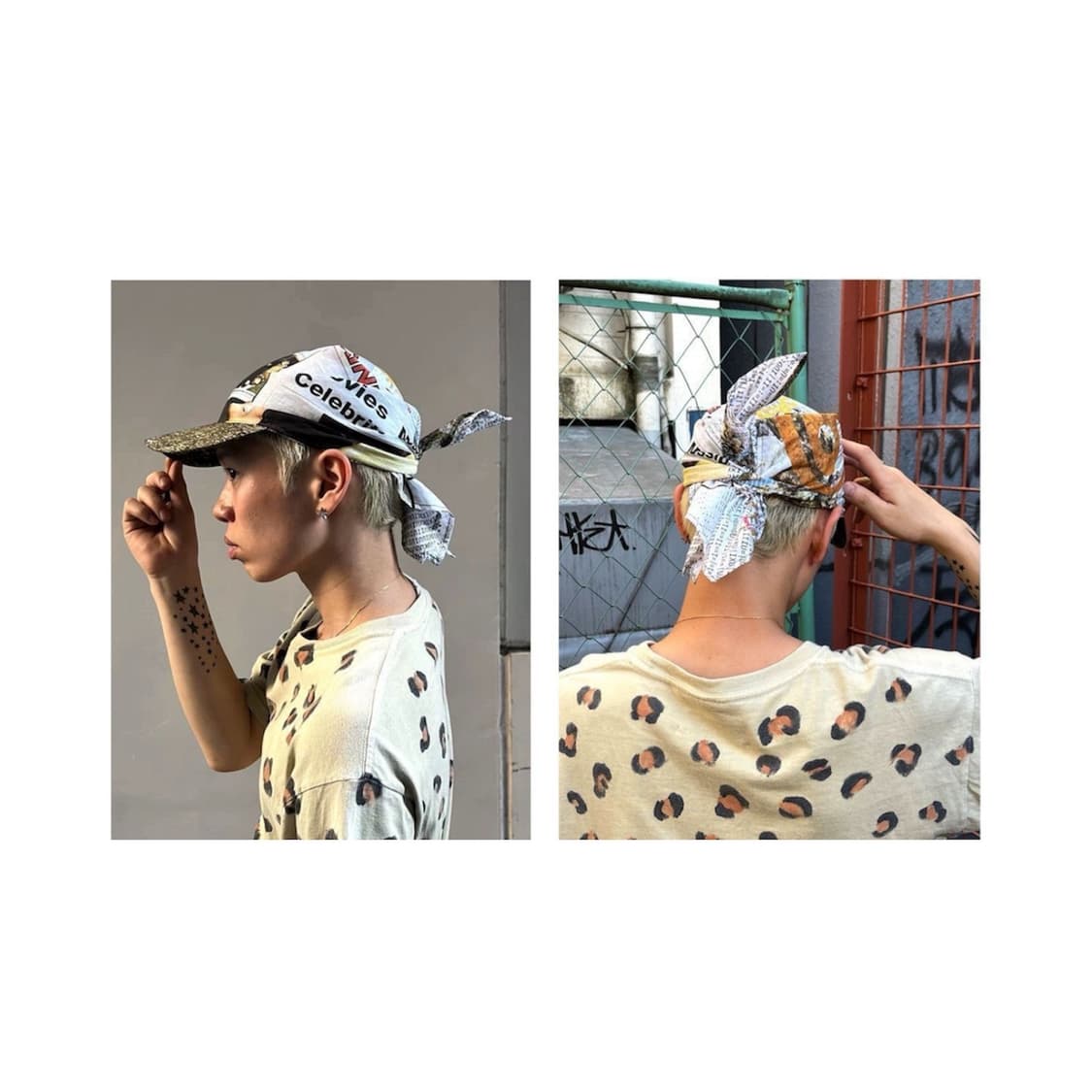 빈티지무드 반다나 볼캡  상품이미지4