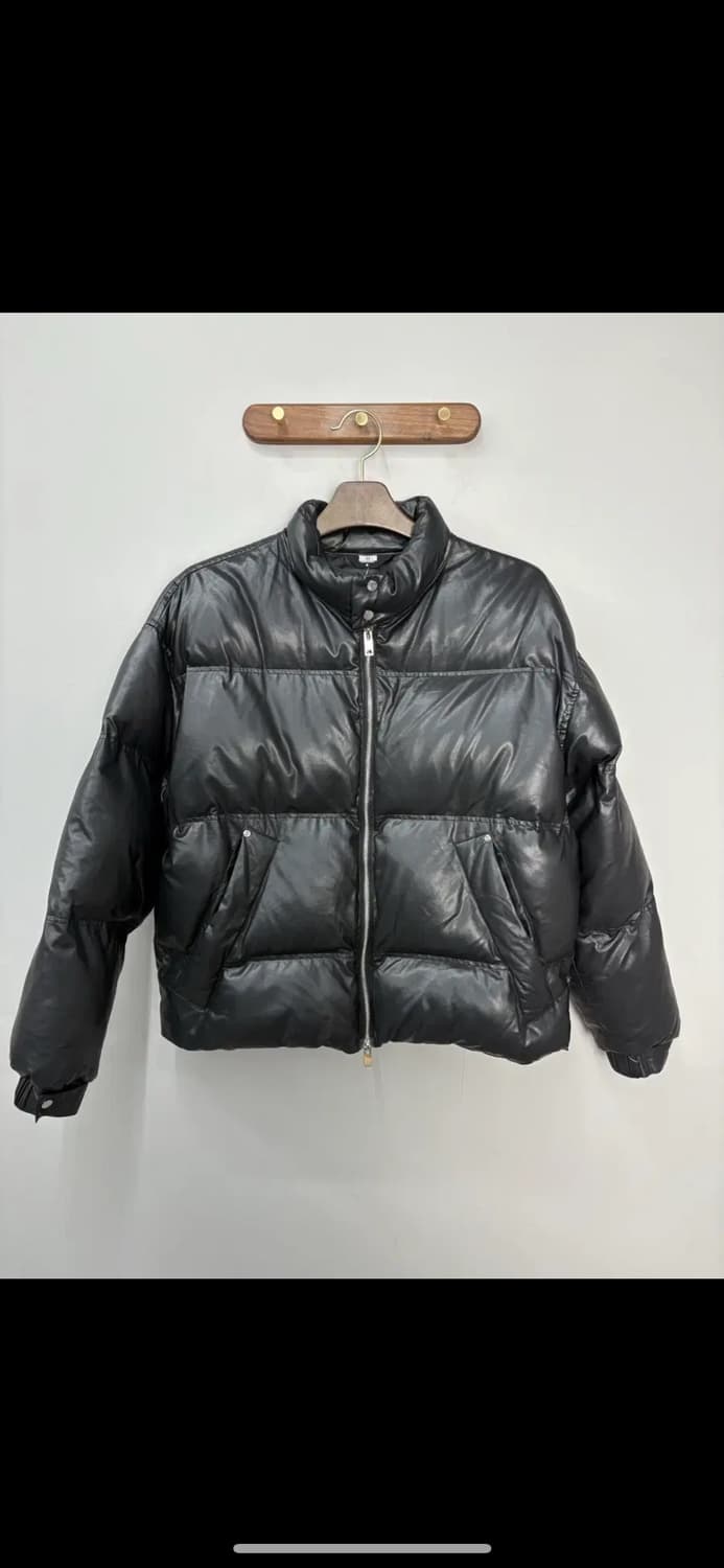 트릴리온 비건 레더 숏패딩 H1860 상품이미지2