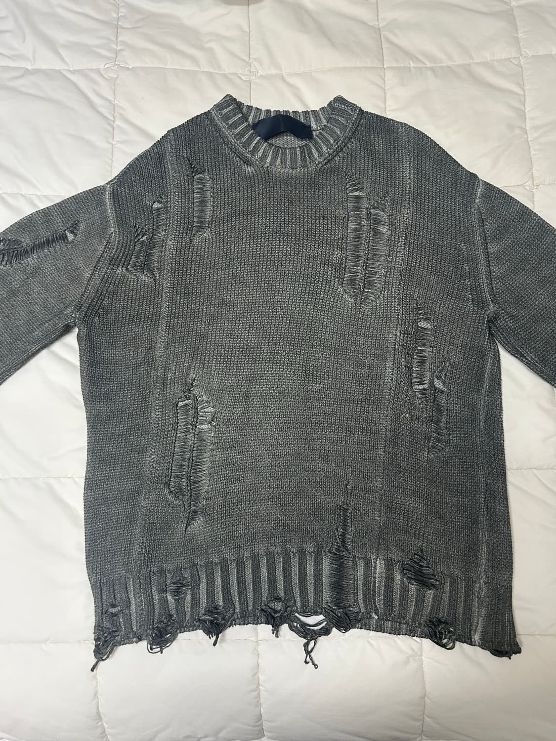 준지 데미지 니트 s사이즈 상품이미지3