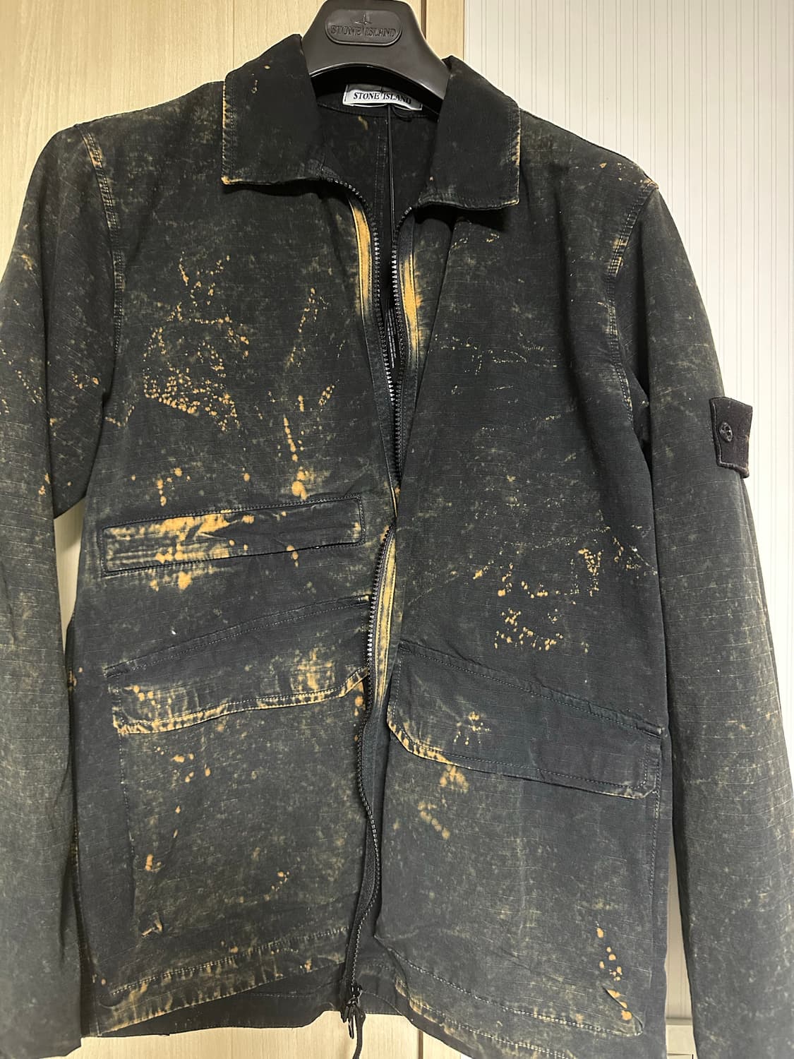 스톤아일랜드 타이다이 이펙트 셔츠 자켓 m 상품이미지3