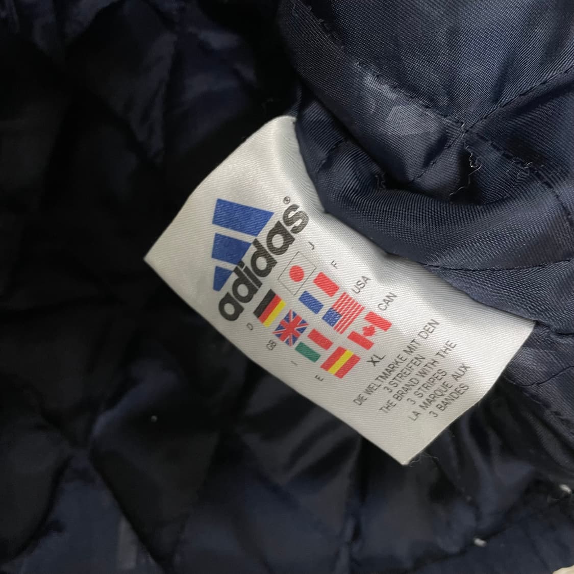 아디다스 올드스쿨 3s 후드 점퍼 네이비 상품이미지4