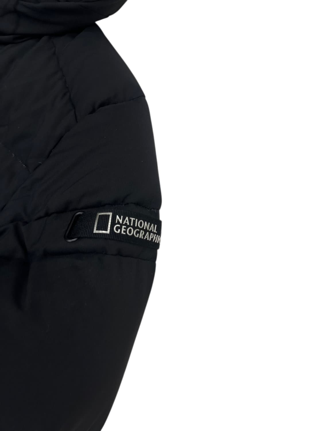 내셔널지오그래픽 덕다운 롱패딩 블랙 (M) 상품이미지8