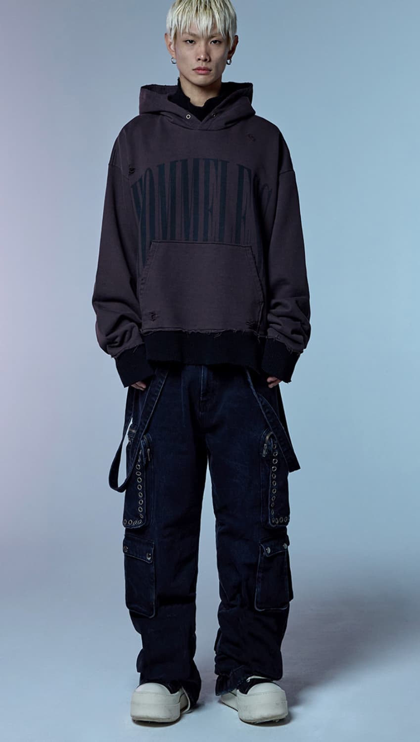 틸던 본디지 카고팬츠 블랙 미듐 상품이미지6