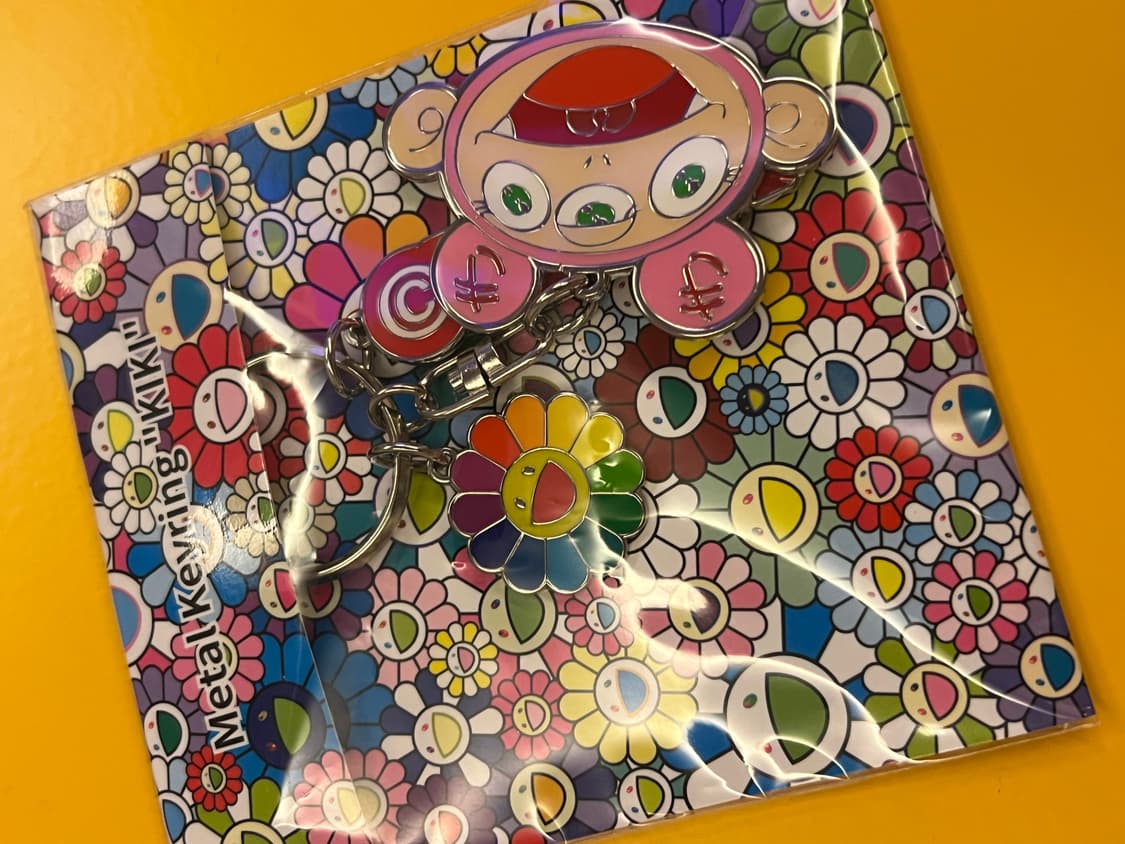 카이카이키키 메탈 키링- 무라카미 디카시 상품이미지1