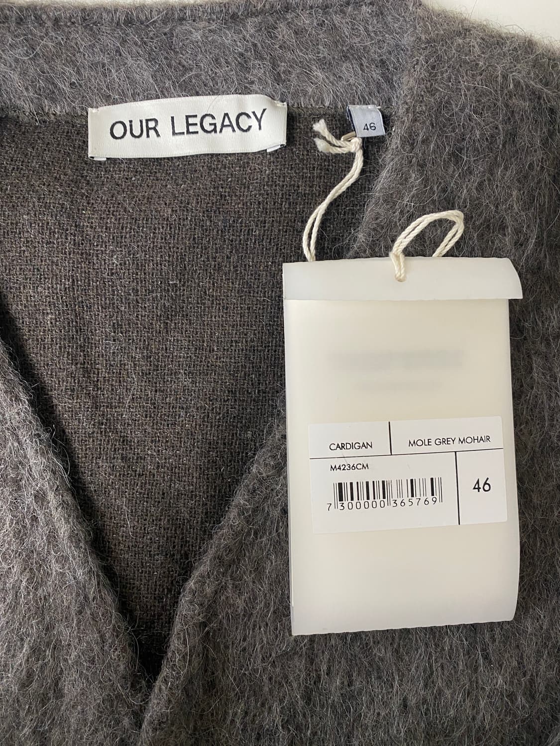 ourlegacy mohair cardigan 46size 상품이미지7