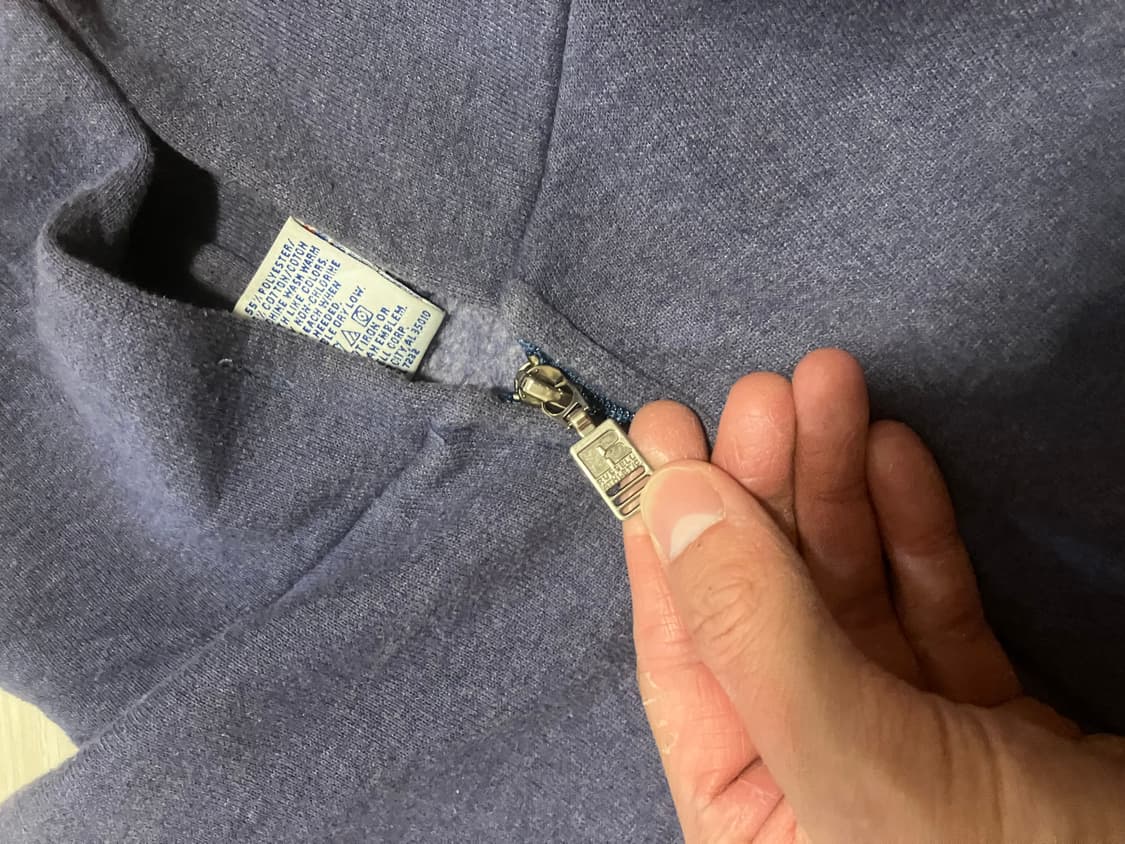 90‘s러셀 후드집업 USA 상품이미지4