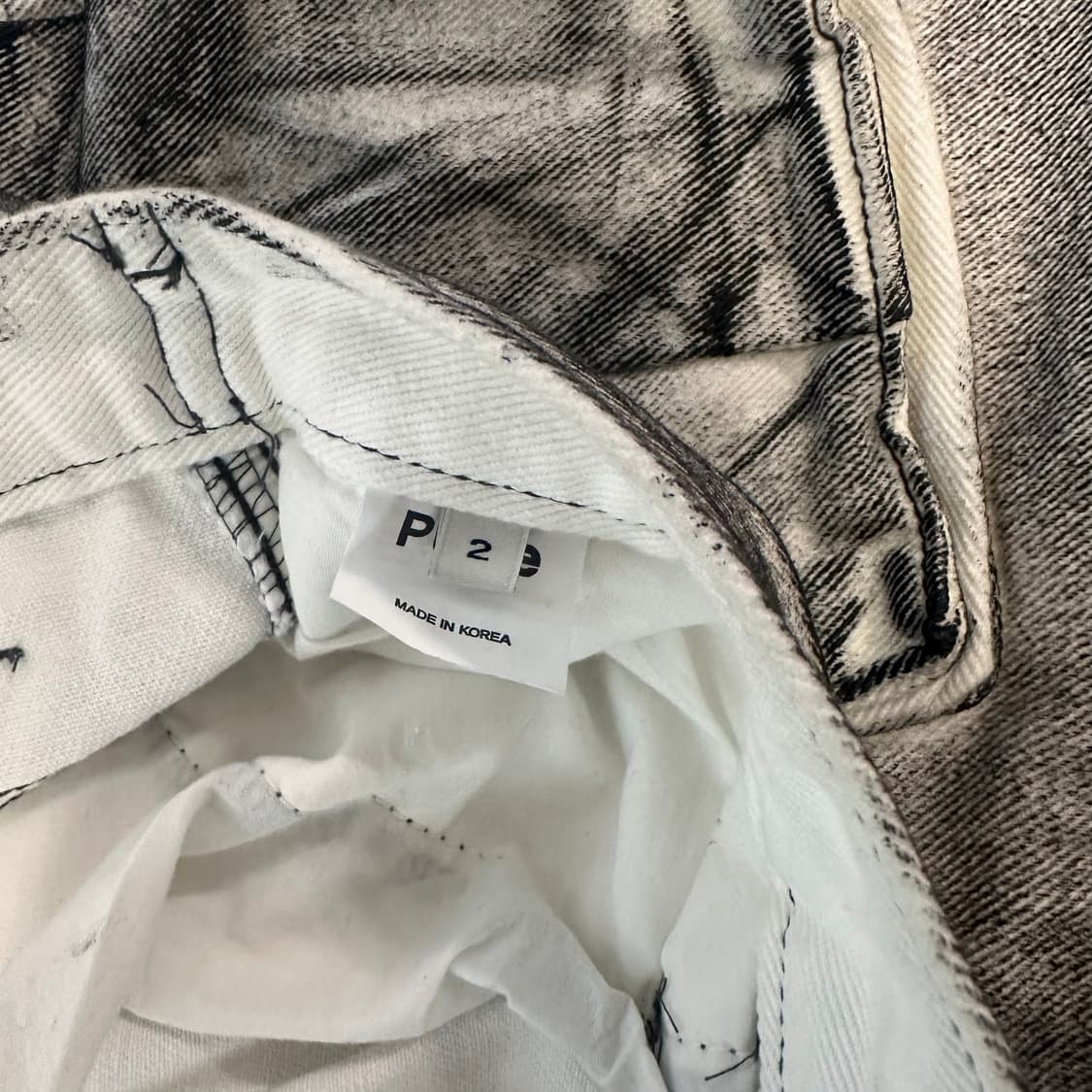 펄스 워싱 데님 팬츠 상품이미지4