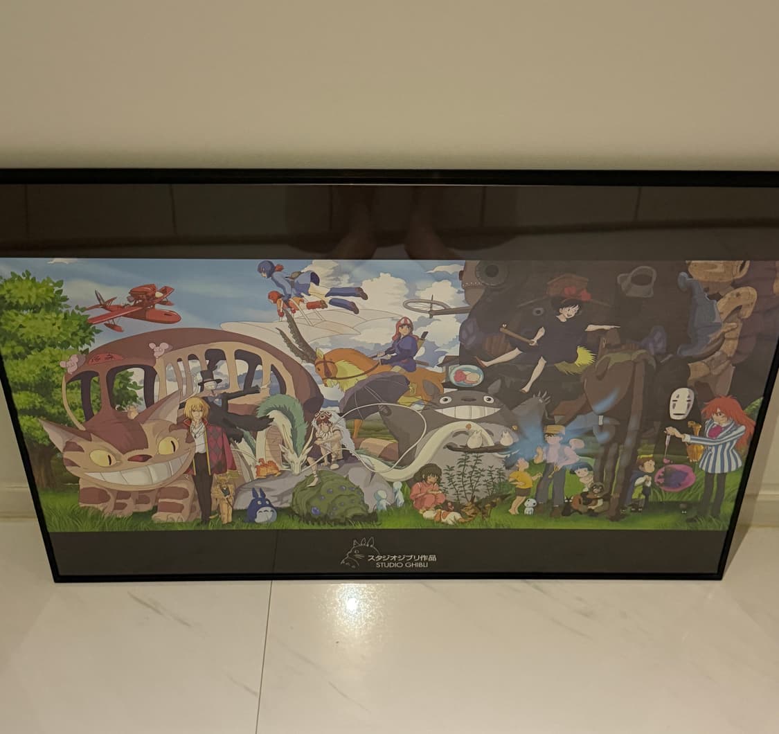 스튜디오 지브리 콜라주 포스터 상품이미지2