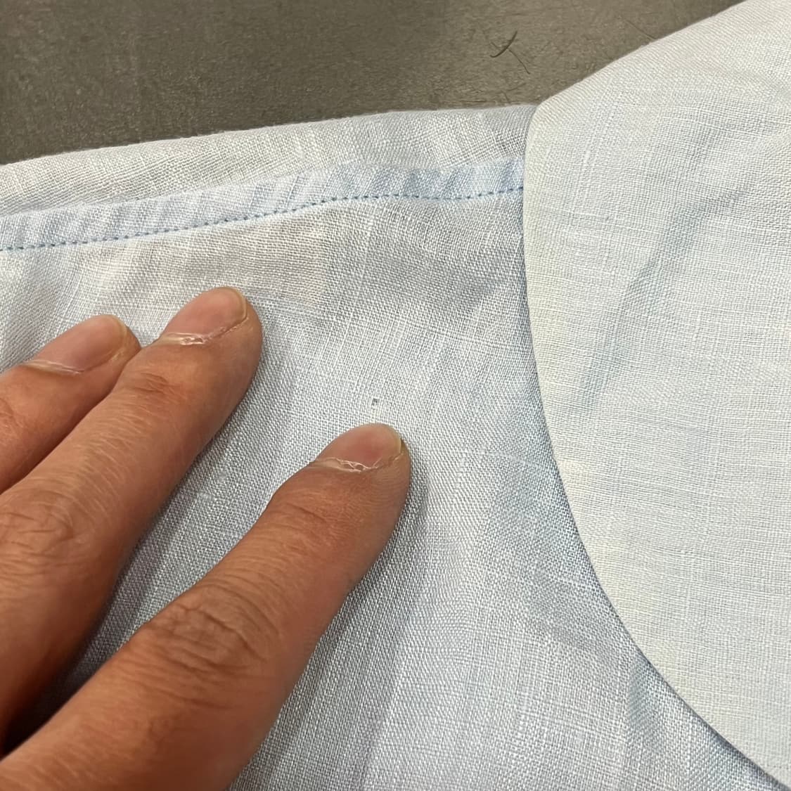  질샌더 린넨 하프 셔츠 y16419 상품이미지5