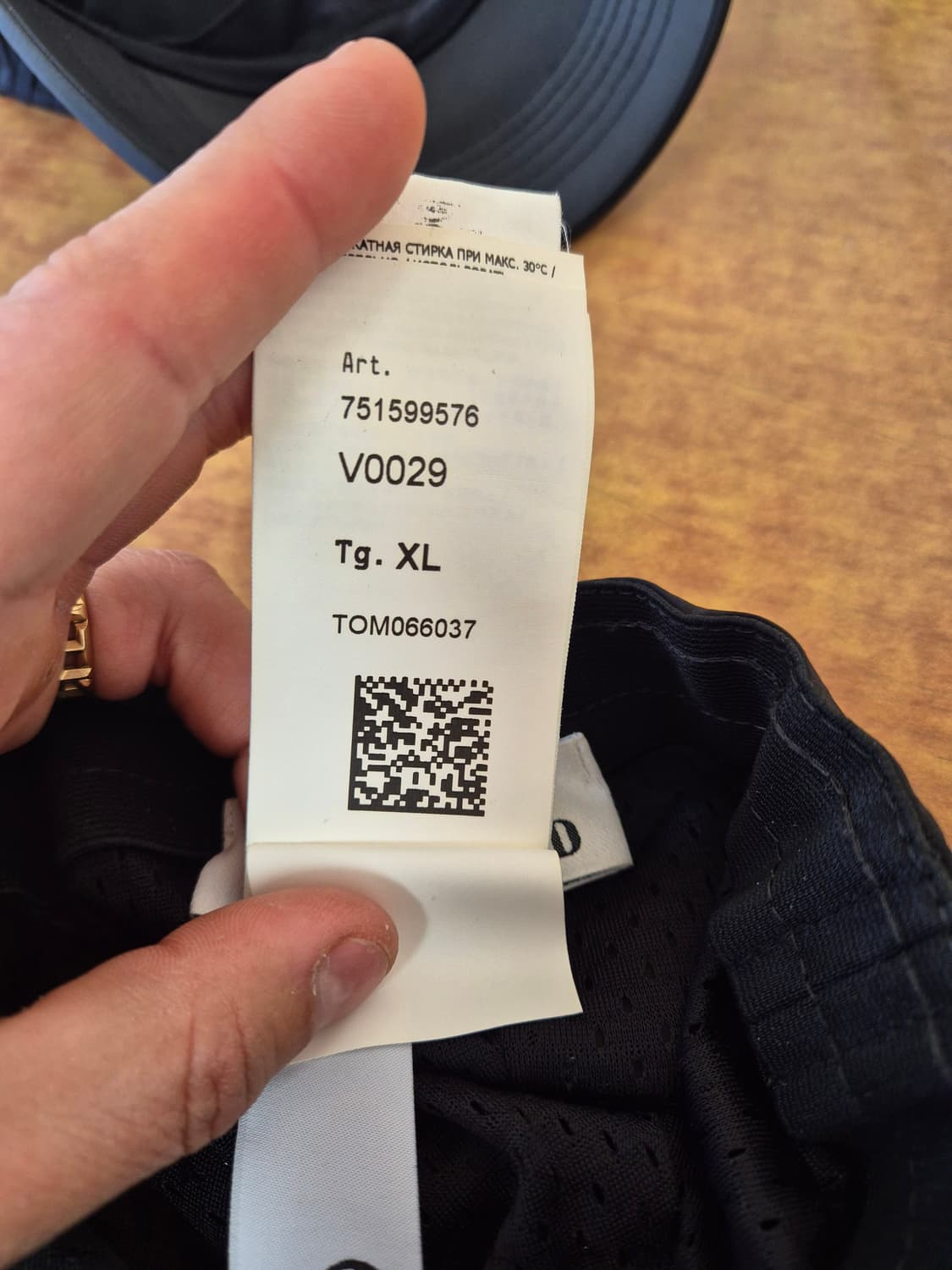 [XL] 21FW 스톤아일랜드 나일론 볼캡 블랙 검정 상품이미지4