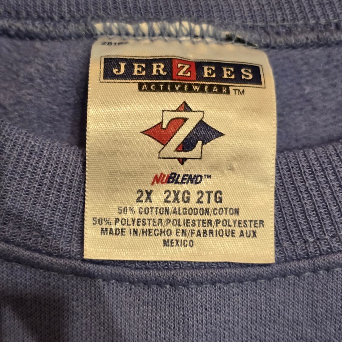 90s JERZEES NuBlend 크루넥 스웻셔츠 상품이미지5