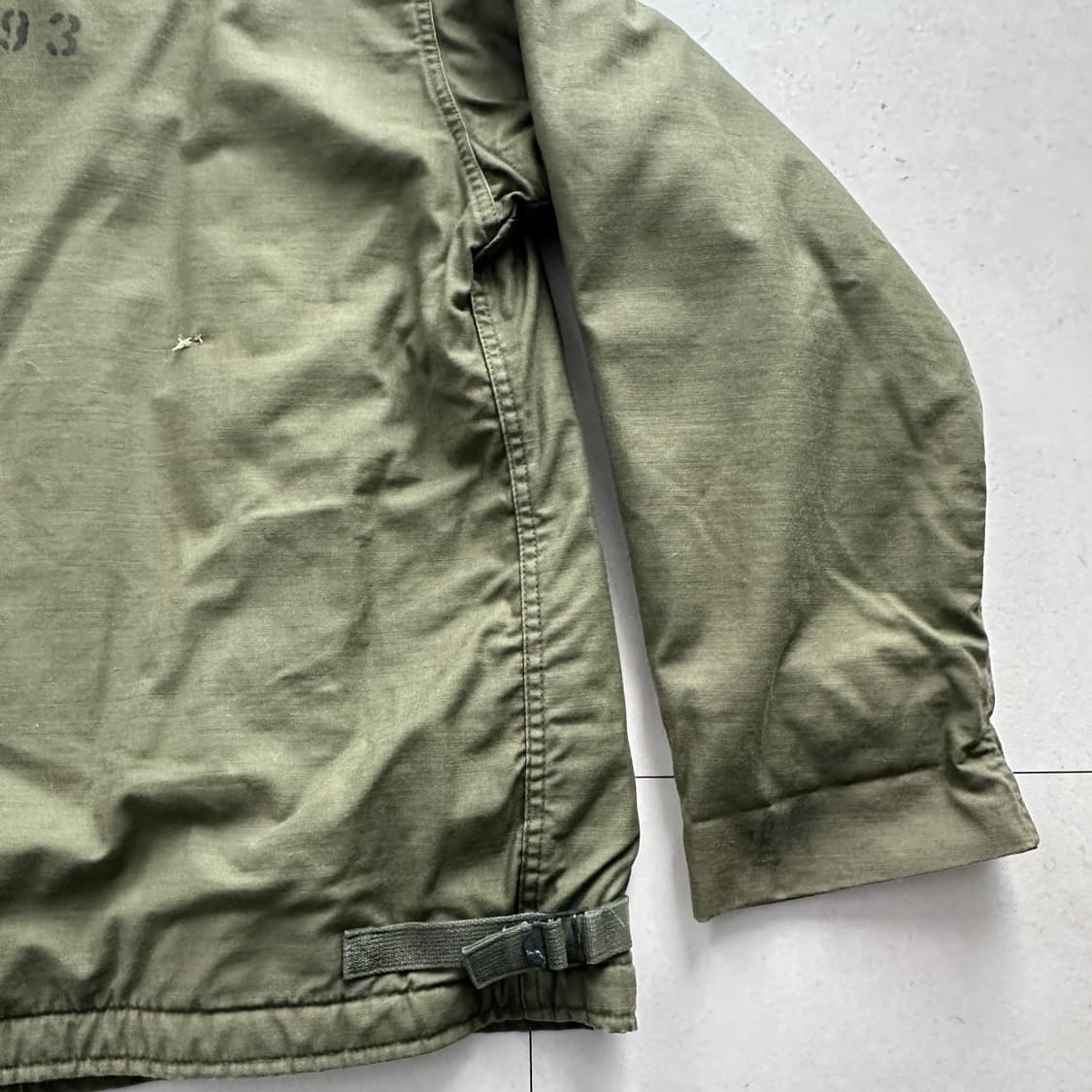 80s 미해군 USN A-2 덱자켁 XL 상품이미지9