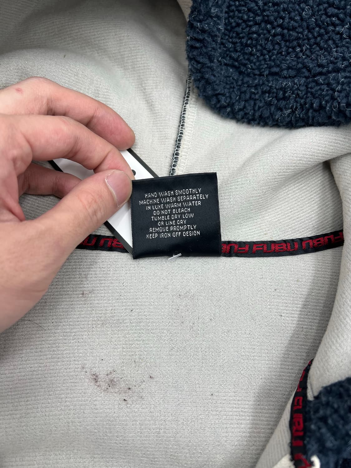 후부 플리스 후드 자켓 상품이미지5