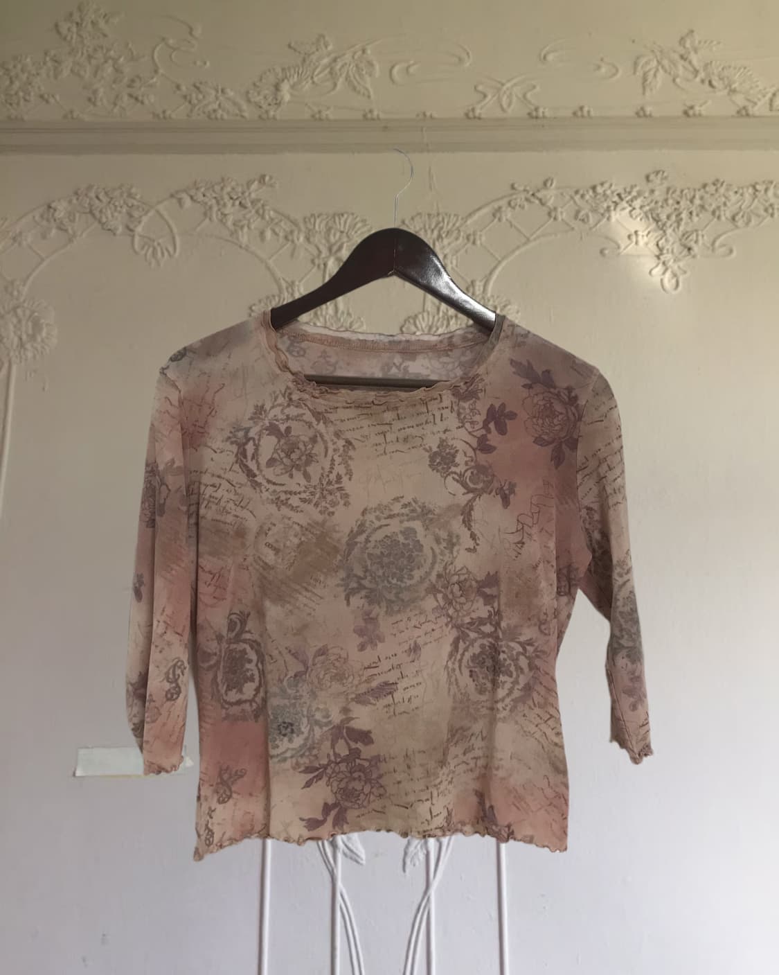 vintage pattern mash top  상품이미지5