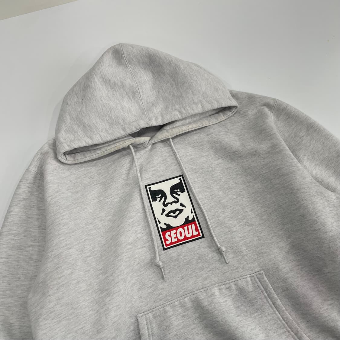 Obey 오베이 서울 멜란지 후드티 상품이미지4