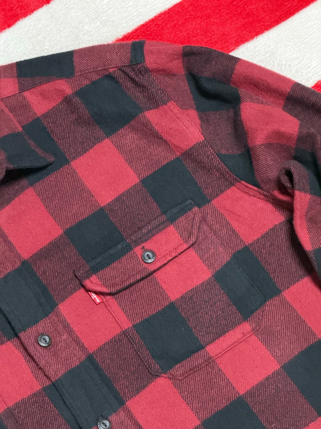 리바이스 버팔로 플란넬 셔츠 Levi’s Flannel Shirt [L] 상품이미지5