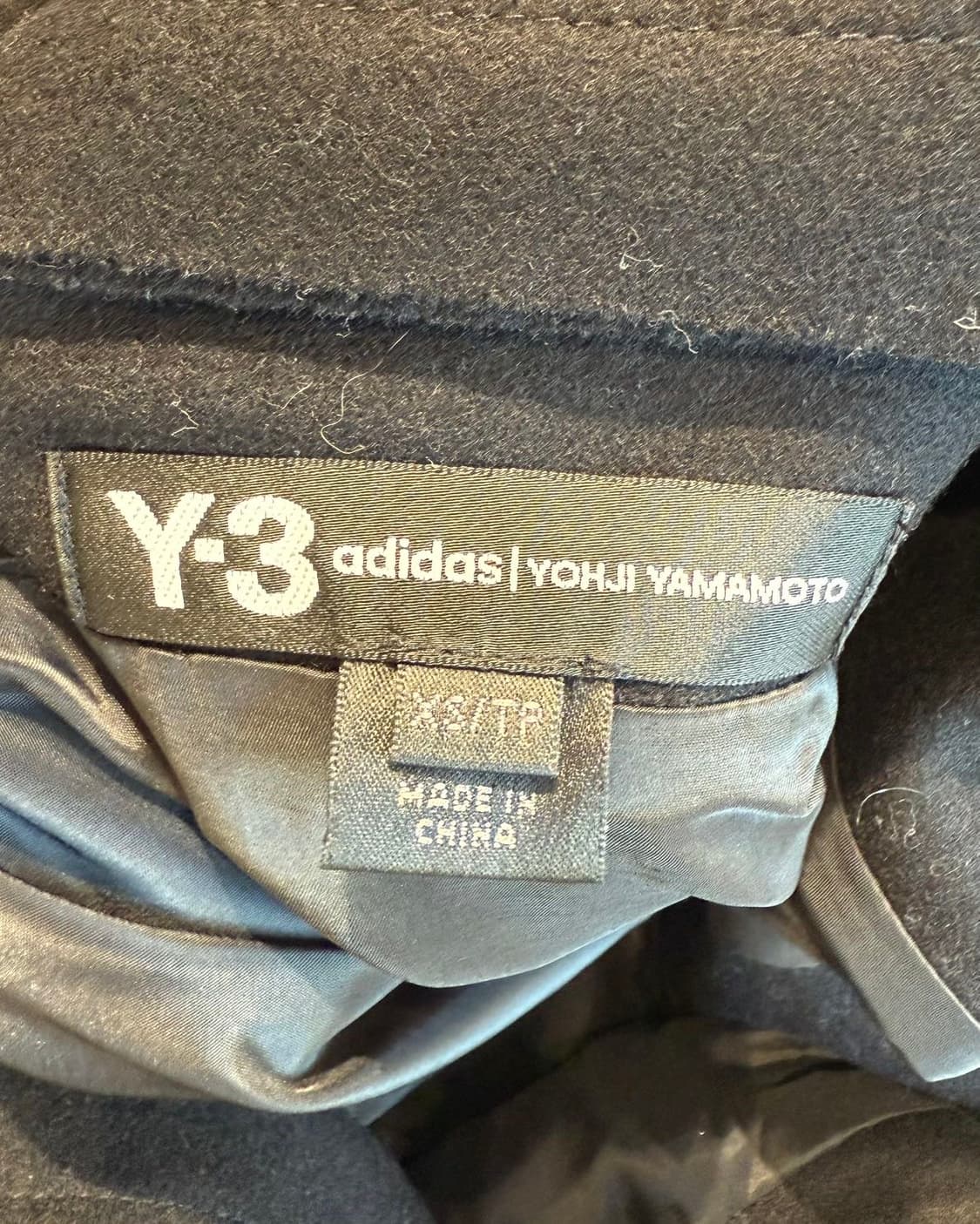 y3 블랙 로고 자수 벨티드 롱스커트 상품이미지9