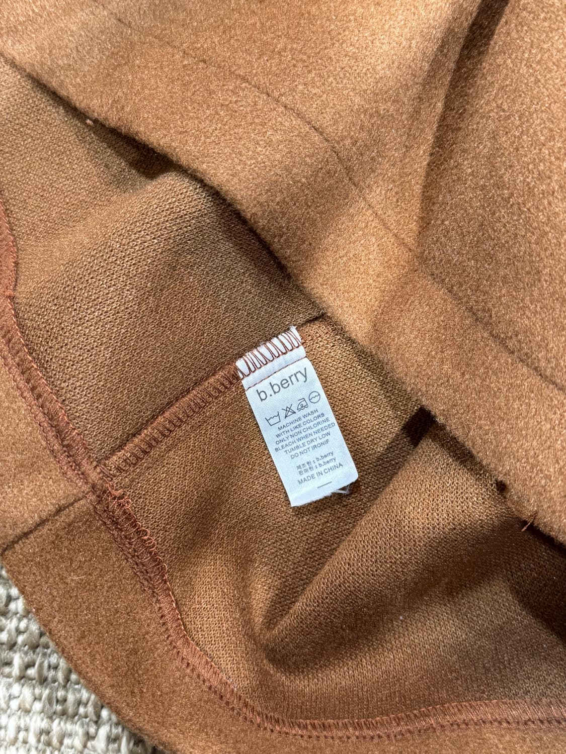 보세 카멜 숏코트 상품이미지4