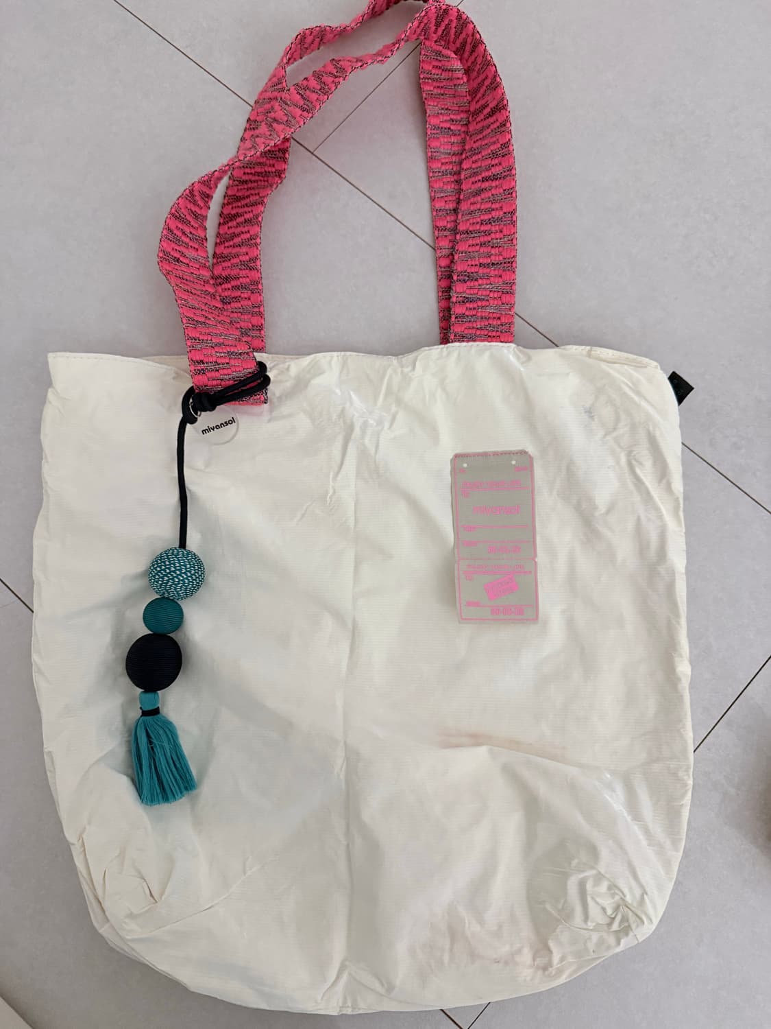 새상품)미야앤솔 에코백 상품이미지1