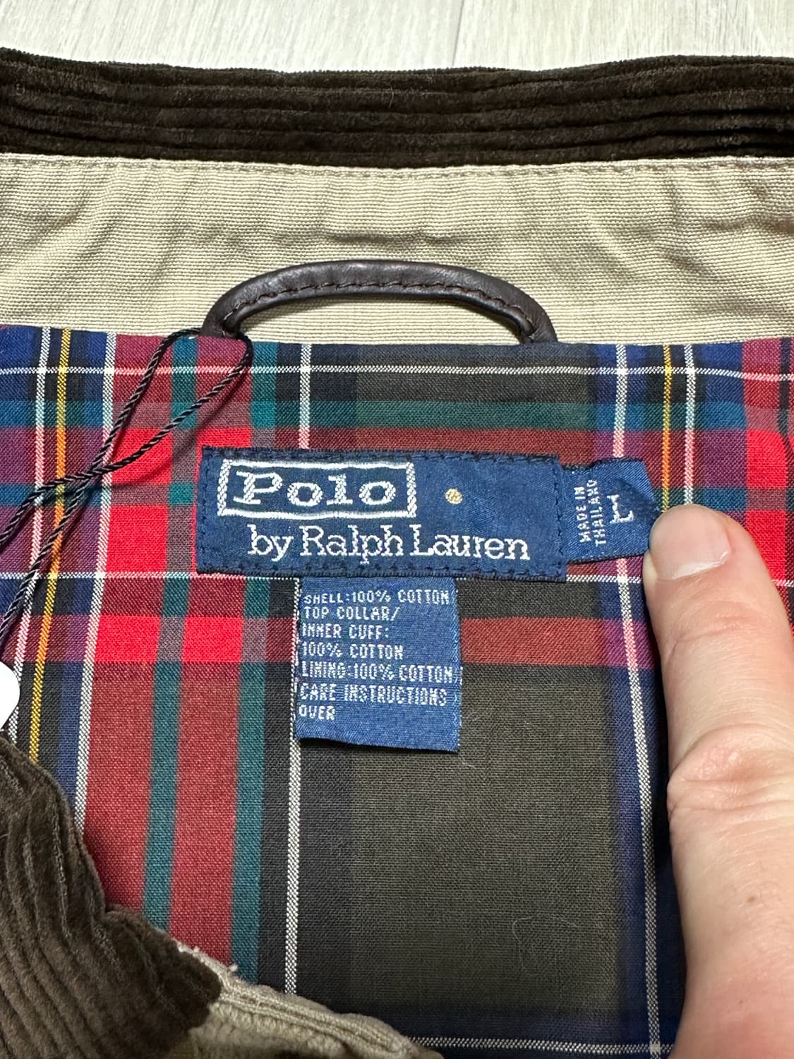 폴로 랄프로렌 코듀로이 카라 헌팅자켓 상품이미지8