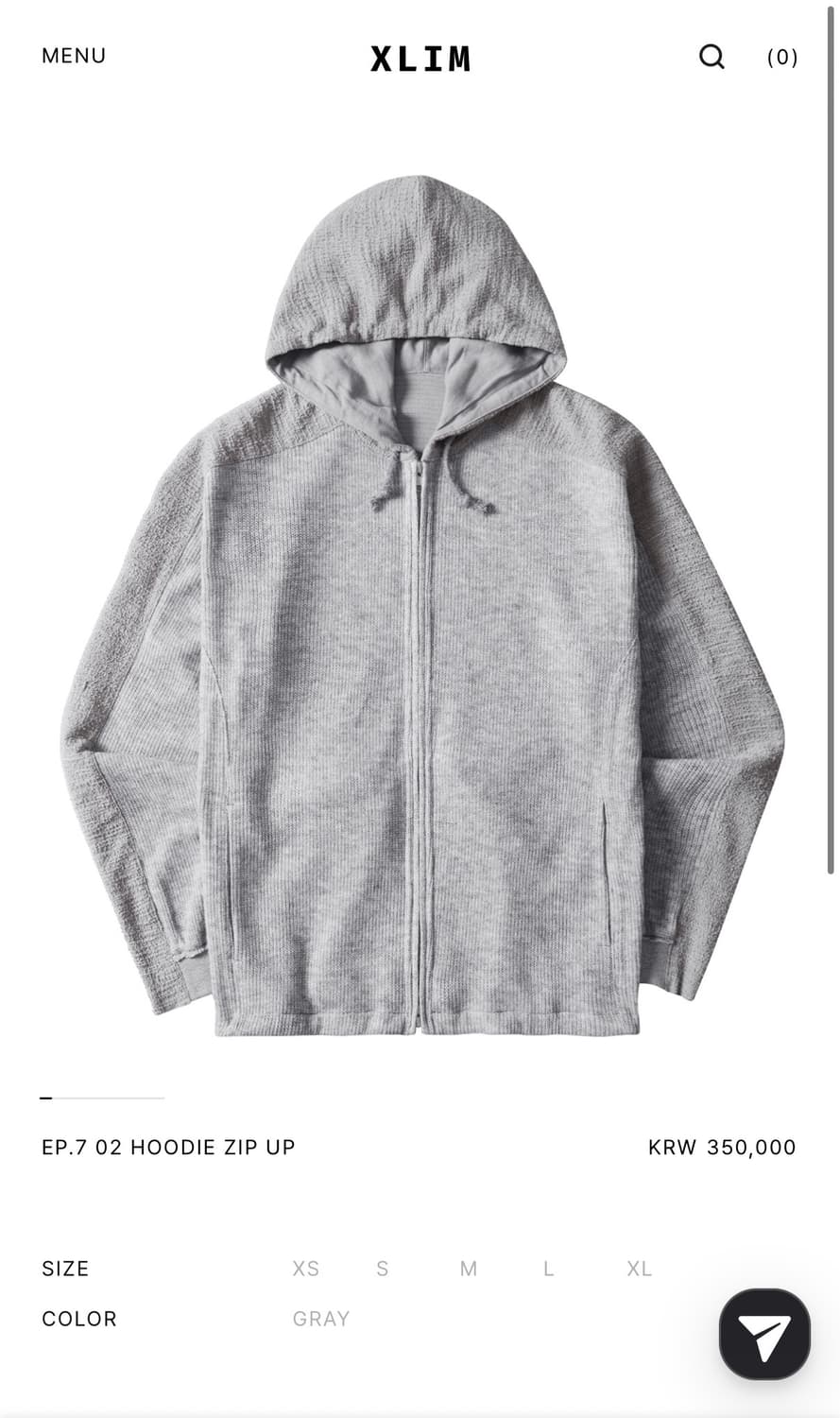 엑슬림 ep.7 02 후드집업 상품이미지1