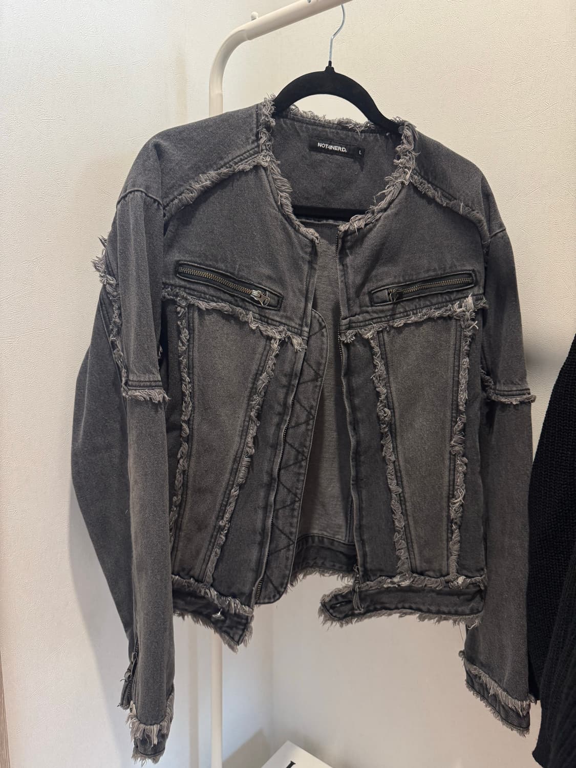 낫포너드 데님자켓 L 새상품 상품이미지3