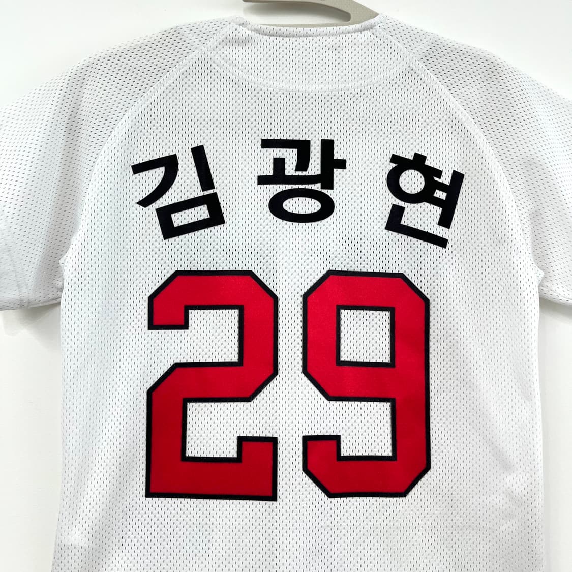SK와이번스 김광현 마킹 야구 홈 유니폼 상품이미지6