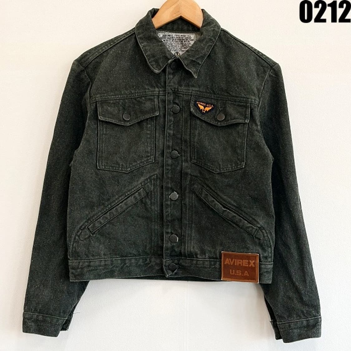 아비렉스 U.S.A.  트러커 데님자켓 S 0212  상품이미지1