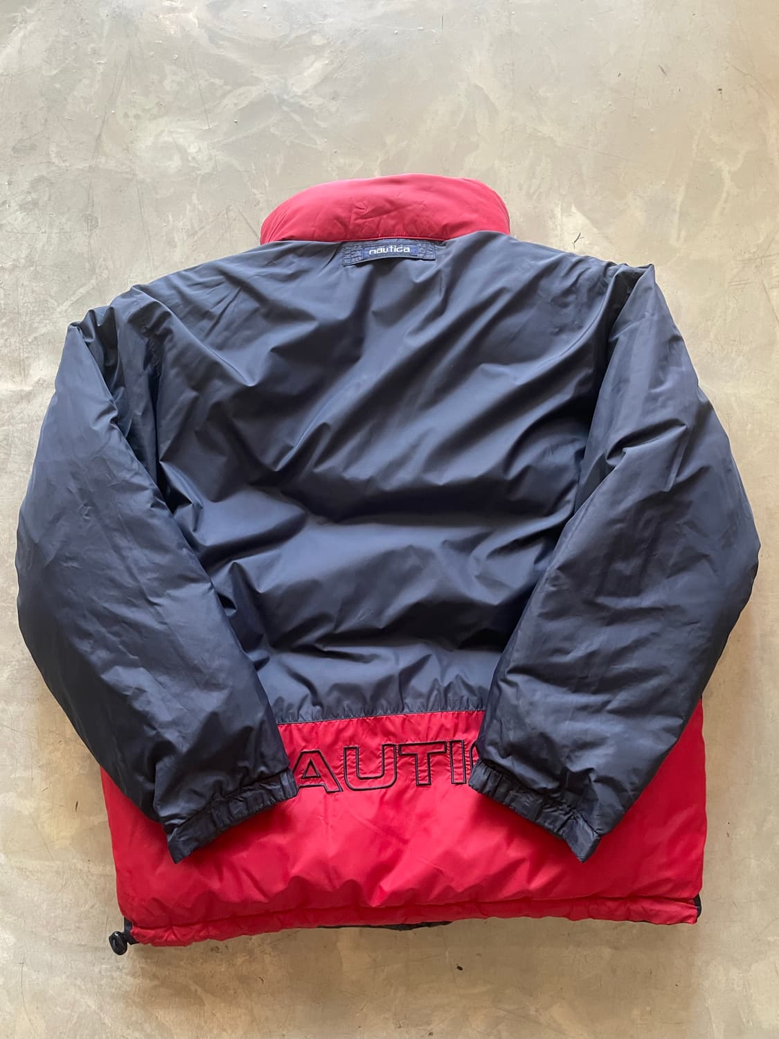 90년대 NAUTICA 노티카 올드스쿨 리버시블 패딩 L 상품이미지4