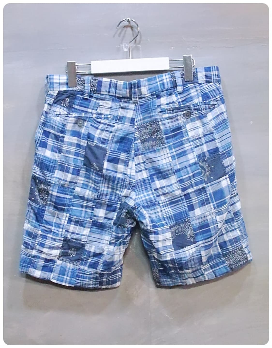 [32] 폴로 랄프로렌 마드라스 패치워크 클래식핏 쇼츠 상품이미지3