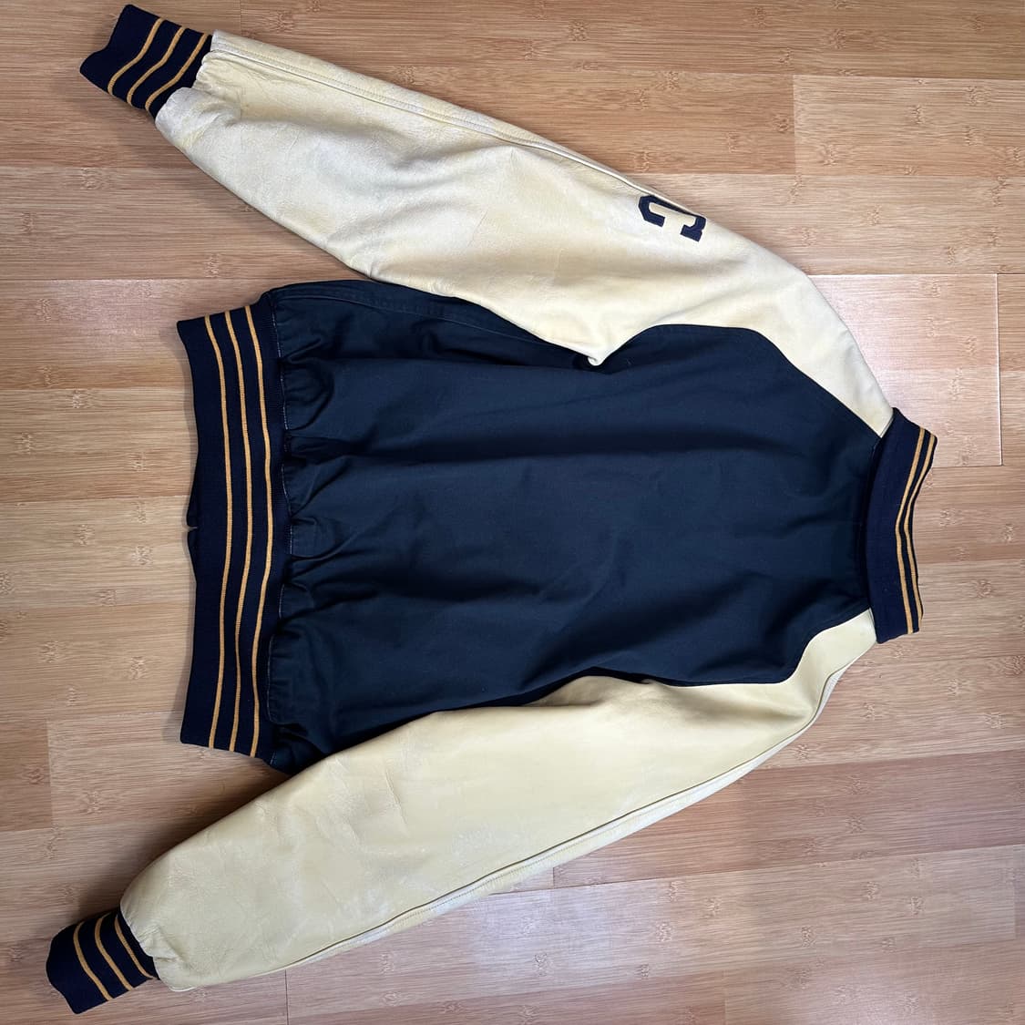 버즈릭슨 네이비 홀스하이드 바시티 자켓 L 상품이미지2