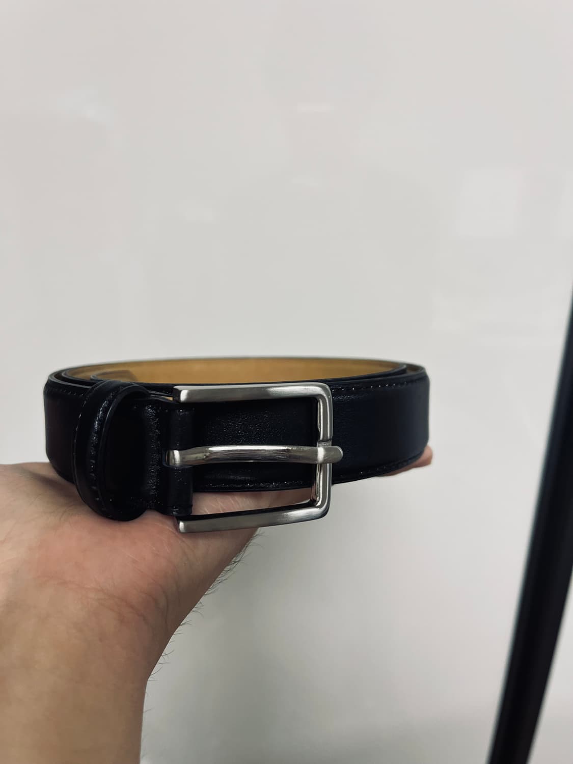 라베아카이브 Vann pin-buckle belt black 1사이즈 상품이미지3