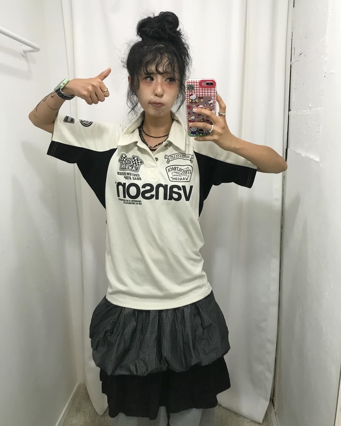 Vanson Jersey PK T-shirt 상품이미지2