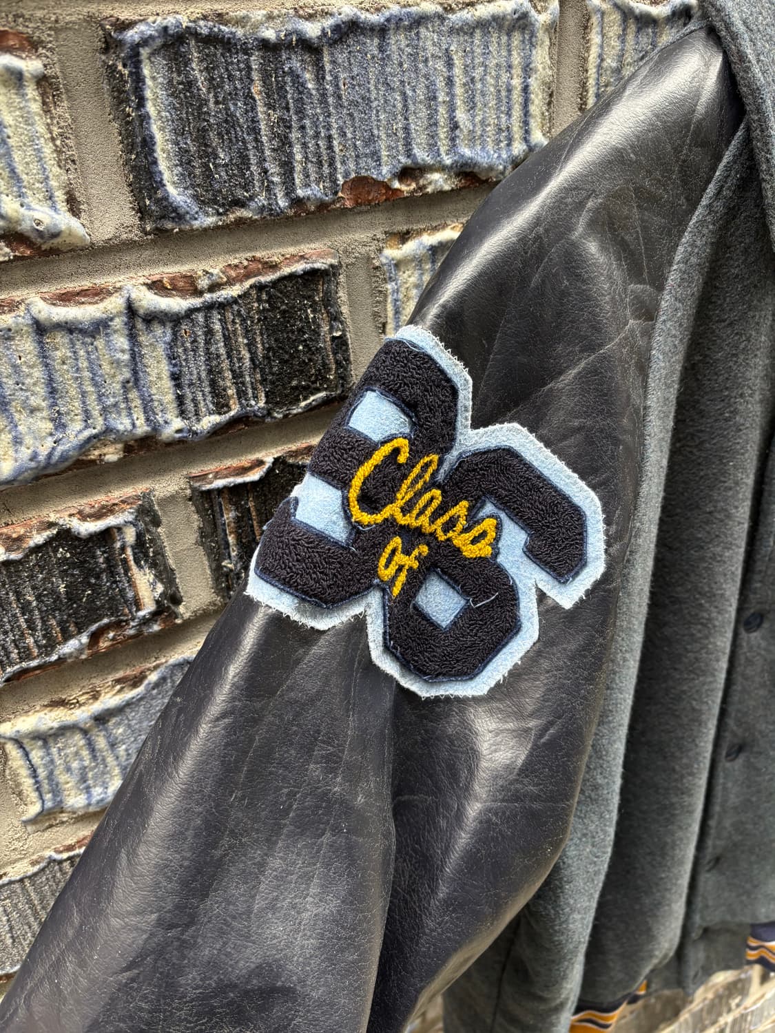 90s 미국 바시티 자켓 ‘UIL’ 상품이미지4