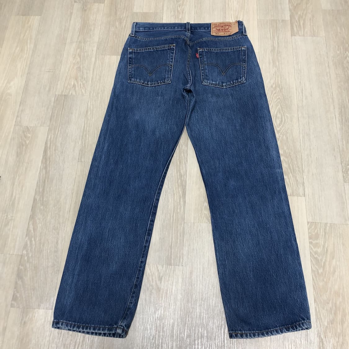 (30) 00's 리바이스 Levi's 501 스트레이트핏 중청 데님 상품이미지7